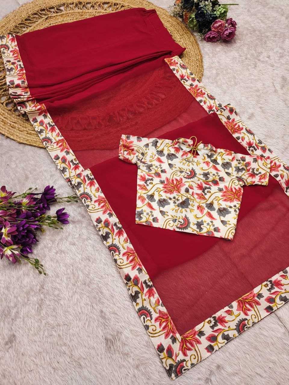 Ynf Soft Dola KESH505 008 Kids Wear Wholesale Kids Saree Dress Kids Traditional Outfits Kids Festive Wear Manufacturer- Kapda Export