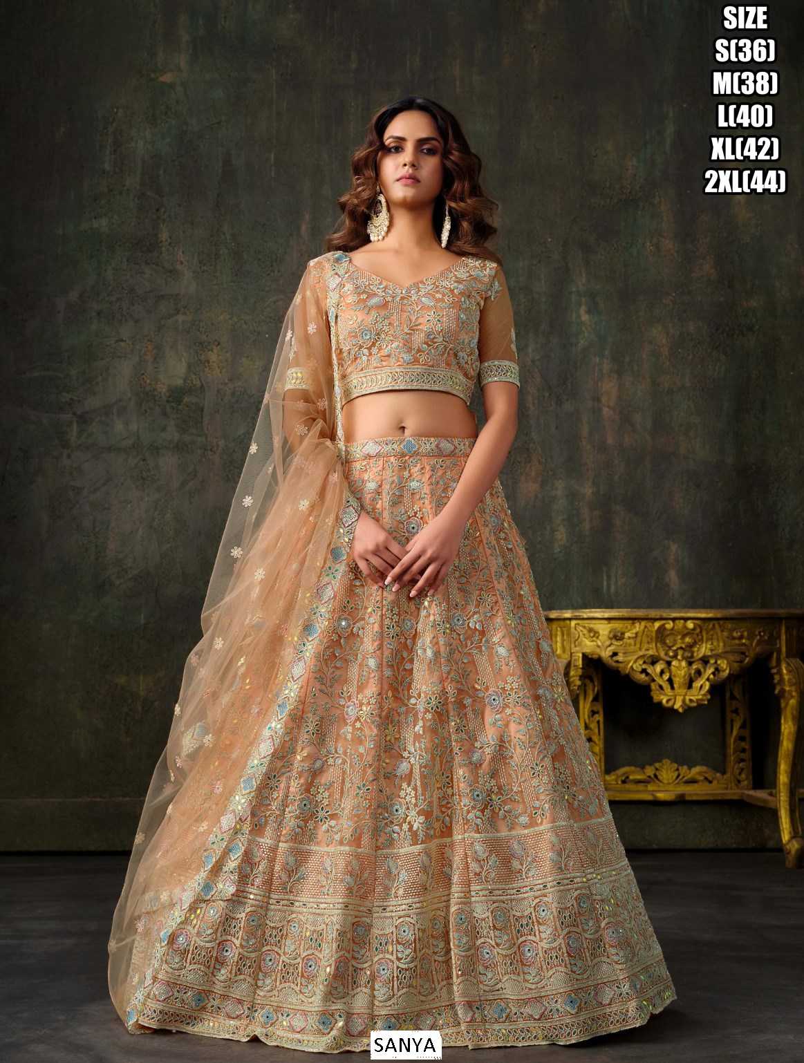 Ynf Soft Net KESH481 Sanya Lehengas Wholesale Designer Lehenga Bridal Lehenga Heavy Lehenga Manufacturer- Kapda Export