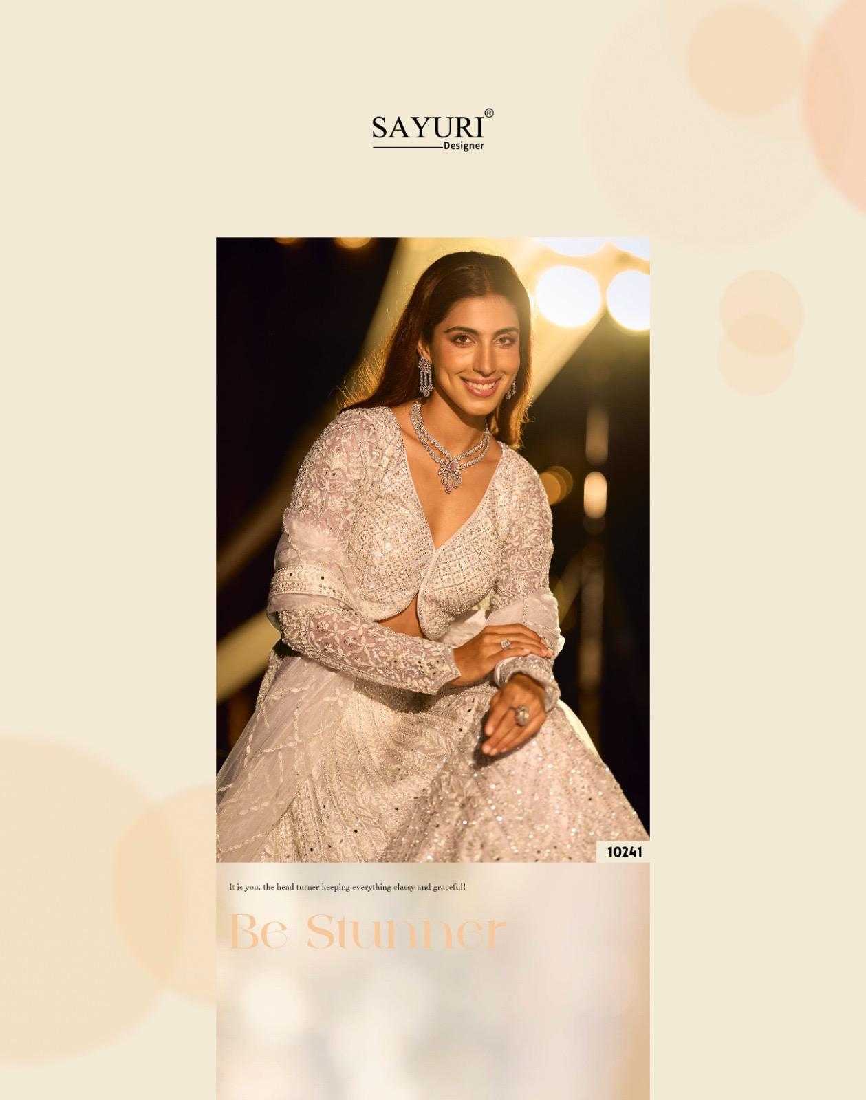 Ynf Soft Net KESH481 SAYURI RIYAASAT 10241 Lehengas Wholesale Designer Lehenga Wedding Lehenga Heavy Lehenga Manufacturer- Kapda Export