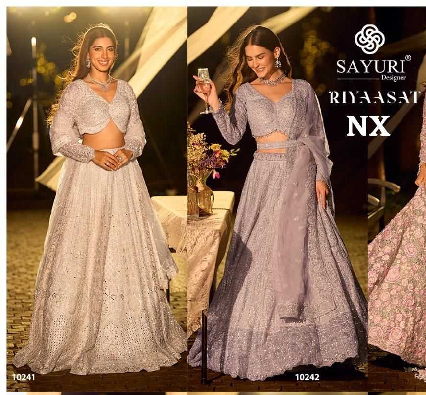 Ynf Soft Net KESH481 SAYURI RIYAASAT 10241 Lehengas Wholesale Designer Lehenga Wedding Lehenga Heavy Lehenga Manufacturer- Kapda Export