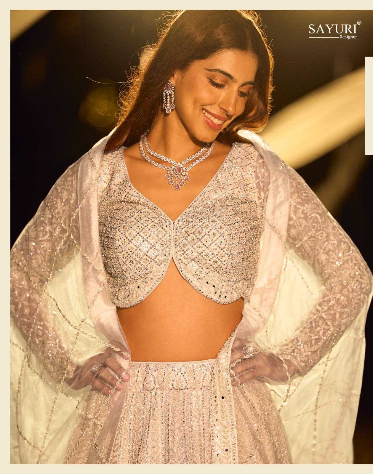 Ynf Soft Net KESH481 SAYURI RIYAASAT 10241 Lehengas Wholesale Designer Lehenga Wedding Lehenga Heavy Lehenga Manufacturer- Kapda Export