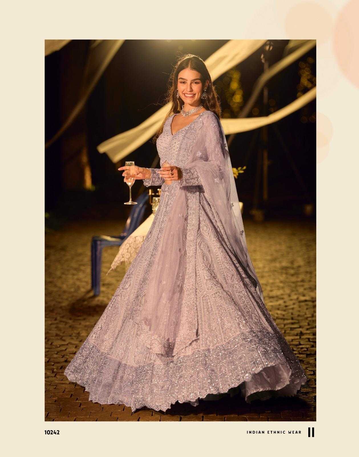 Ynf Soft Net KESH481 SAYURI RIYAASAT 10241 Lehengas Wholesale Designer Lehenga Wedding Lehenga Heavy Lehenga Manufacturer- Kapda Export