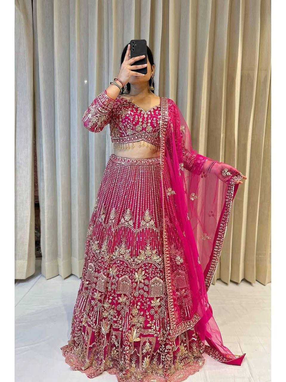Ynf Soft Net KESH512 1764 Lehengas Wholesale Designer Lehenga Wedding Lehenga Heavy Lehenga Manufacturer- Kapda Export