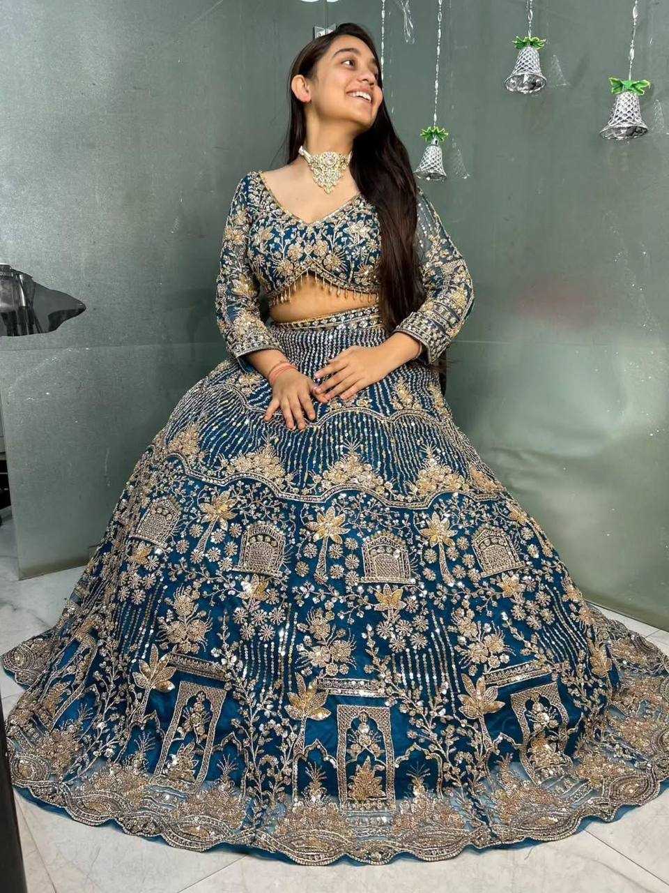 Ynf Soft Net KESH512 1764 Lehengas Wholesale Designer Lehenga Wedding Lehenga Heavy Lehenga Manufacturer- Kapda Export