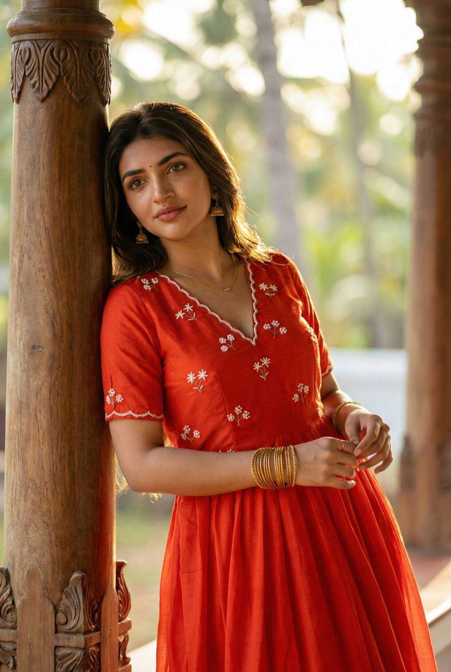 Ynf Soft Silk KESH485 110 Gowns Festive Collections Wholesale Silk Gowns Fit And Flare Gowns Simple Gowns Manufacturer- Kapda Export