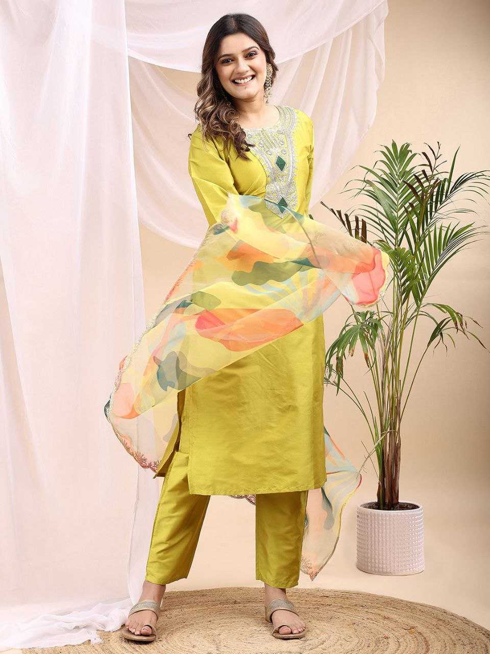 Ynf Soft Tapeta Silk KESH550 299 Suits & Dresses Festive Collections Wholesale Party Wear Dresses Embroidered Dresses Silk Dresses Manufacturer- Kapda Export