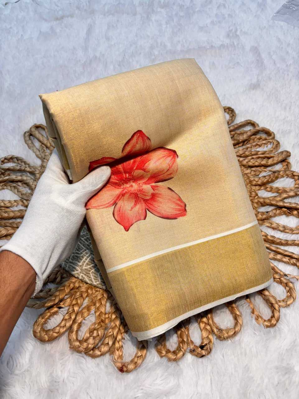 Ynf Soft Tissue KESH485 53 Sarees Bollywood Collections Festive Collections Wholesale Tissue Silk Saree Rashmika Mandanna Collections Sarees With Blouse Manufacturer- Kapda Export