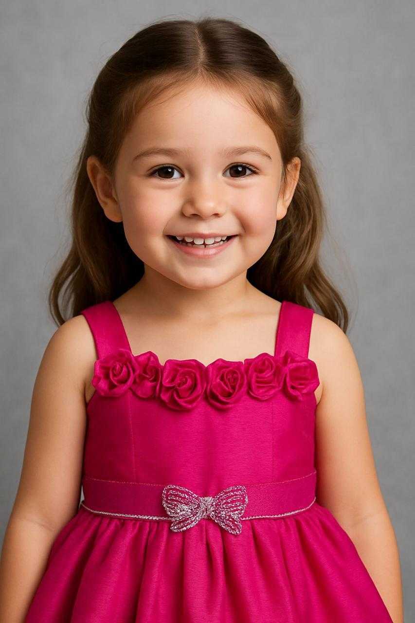 Ynf Space Silk KESH503 8119 Kids Wear Wholesale Kids Frocks Kids Designer Frock Kids Party Wear Ethnic Manufacturer- Kapda Export