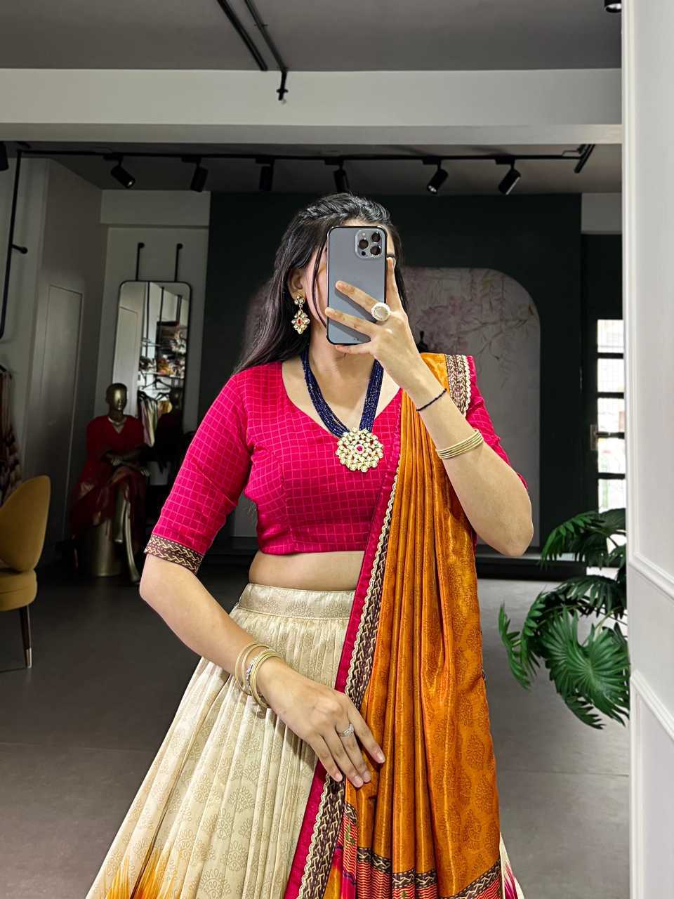 Ynf Tussar Silk KESH134 1247 Lehengas Wholesale Designer Lehenga Traditional Lehenga Chaniya Choli Manufacturer- Kapda Export