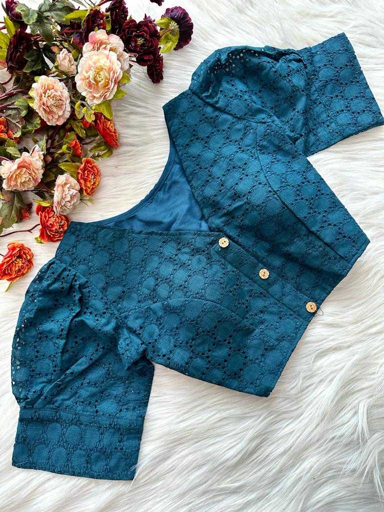 Ynf Tussar Silk KESH437 Hit - 03 Readymade Blouses Festive Collections Wholesale V-Neck Blouses Fashion Blouse Silk Blouse Manufacturer- Kapda Export