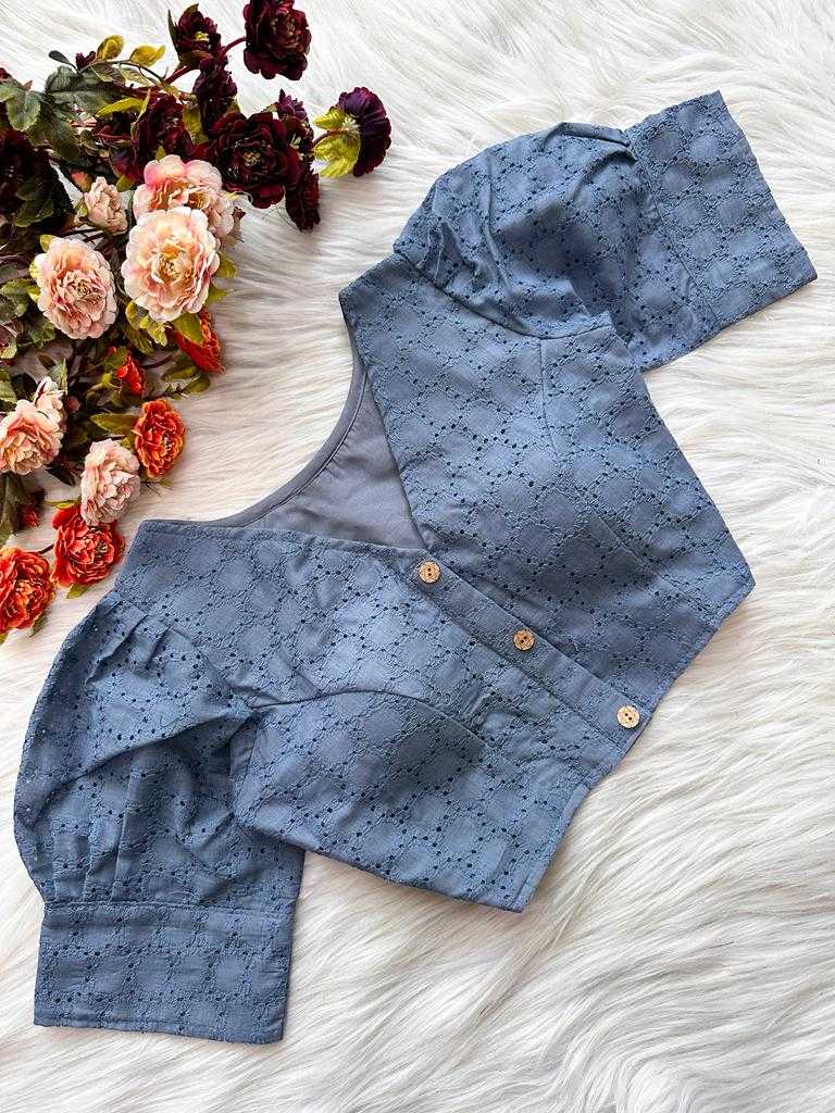 Ynf Tussar Silk KESH437 Hit - 03 Readymade Blouses Festive Collections Wholesale V-Neck Blouses Fashion Blouse Silk Blouse Manufacturer- Kapda Export