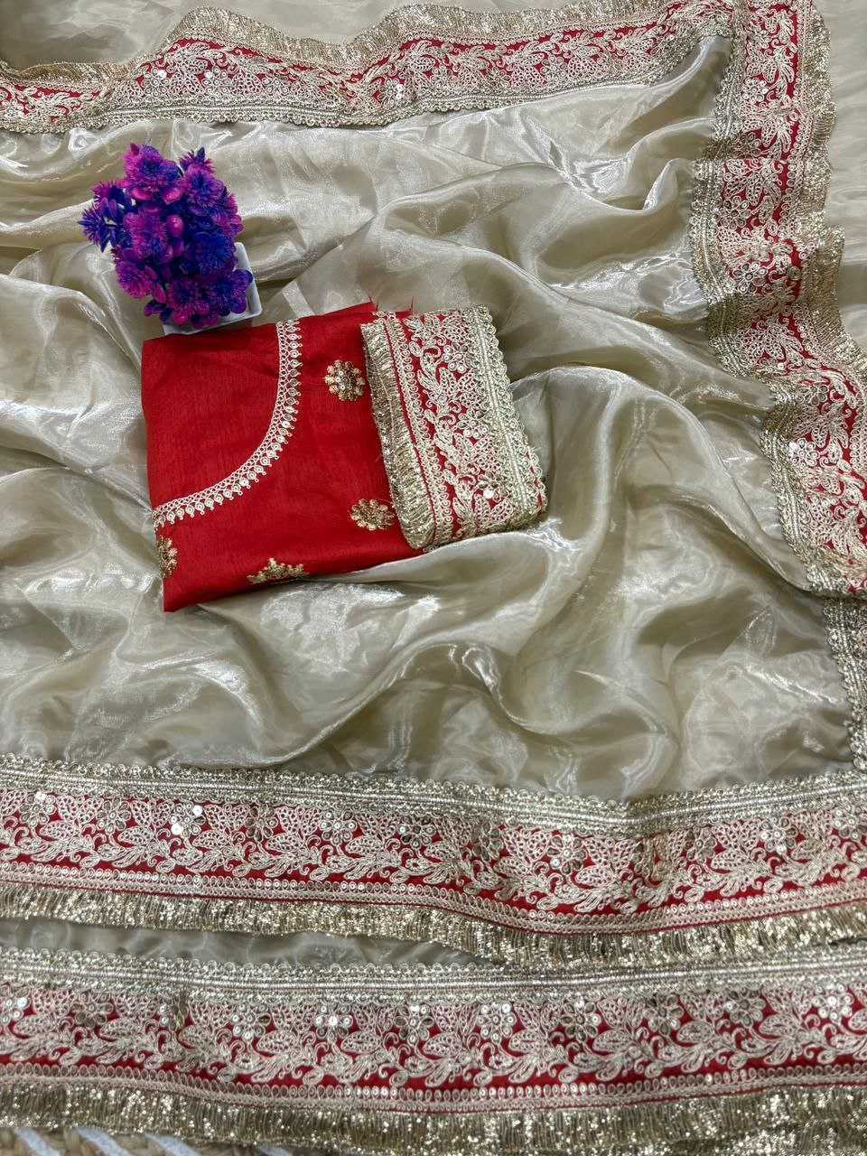 Ynf Twill Net KESH606 1010 Sarees Bollywood Collections Wholesale Designer Sarees Jacqueline Fernandez Sarees Traditional Sarees Manufacturer- Kapda Export