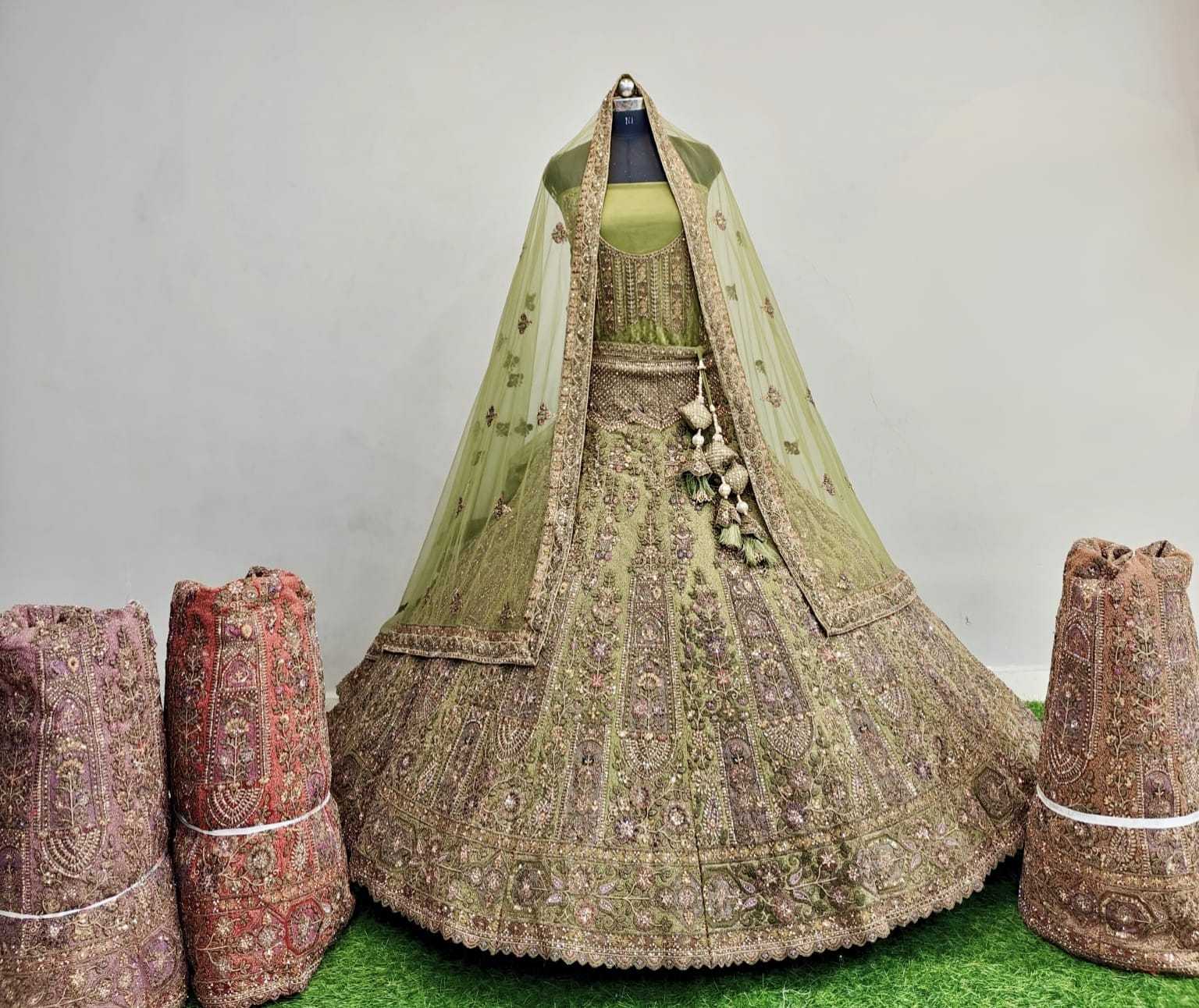 Ynf Twill Net KESH639 2938 Lehengas Festive Collections Wholesale Net Fancy Lehenga Embroidered Lehenga Thread Work Lehenga Manufacturer- Kapda Export