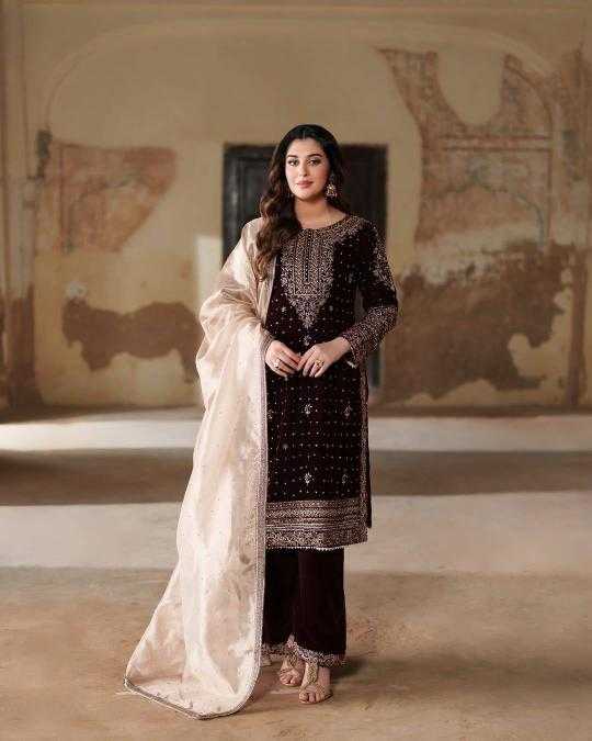 Ynf Velvet KESH492 1430 Suits & Dresses Wholesale Bridal Suits Designer Suits Long Kurti Suits Manufacturer- Kapda Export