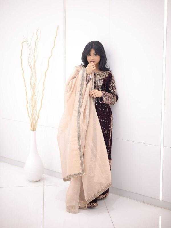 Ynf Velvet KESH492 1430 Suits & Dresses Wholesale Bridal Suits Designer Suits Long Kurti Suits Manufacturer- Kapda Export