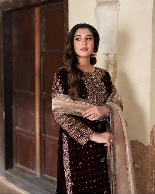 Ynf Velvet KESH492 1430 Suits & Dresses Wholesale Bridal Suits Designer Suits Long Kurti Suits Manufacturer- Kapda Export