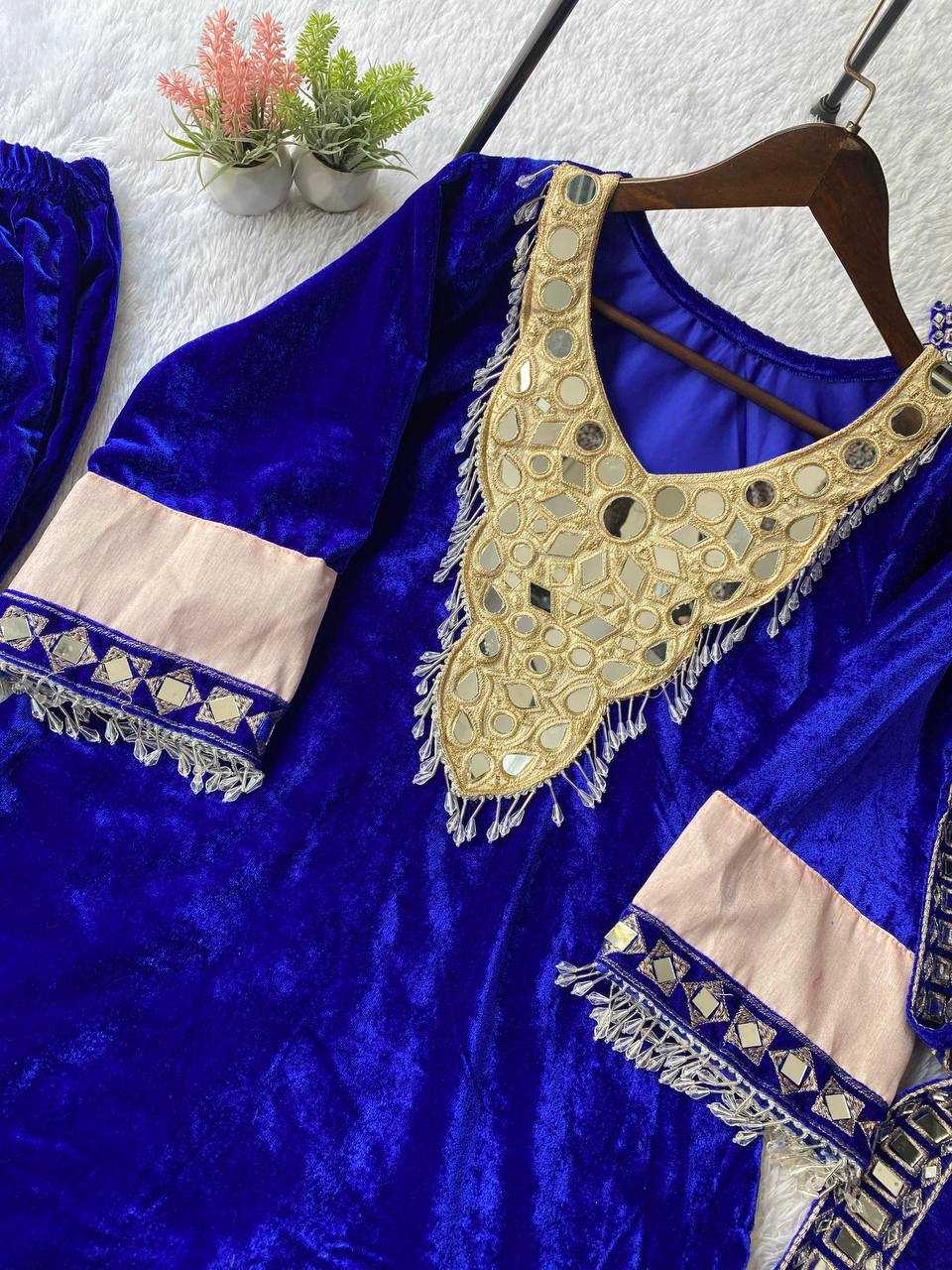 Ynf Velvet RIN141 2043 Suits & Dresses Wholesale Embroidery Suits Palazzo Suit Long Kurti Suits Manufacturer- Kapda Export