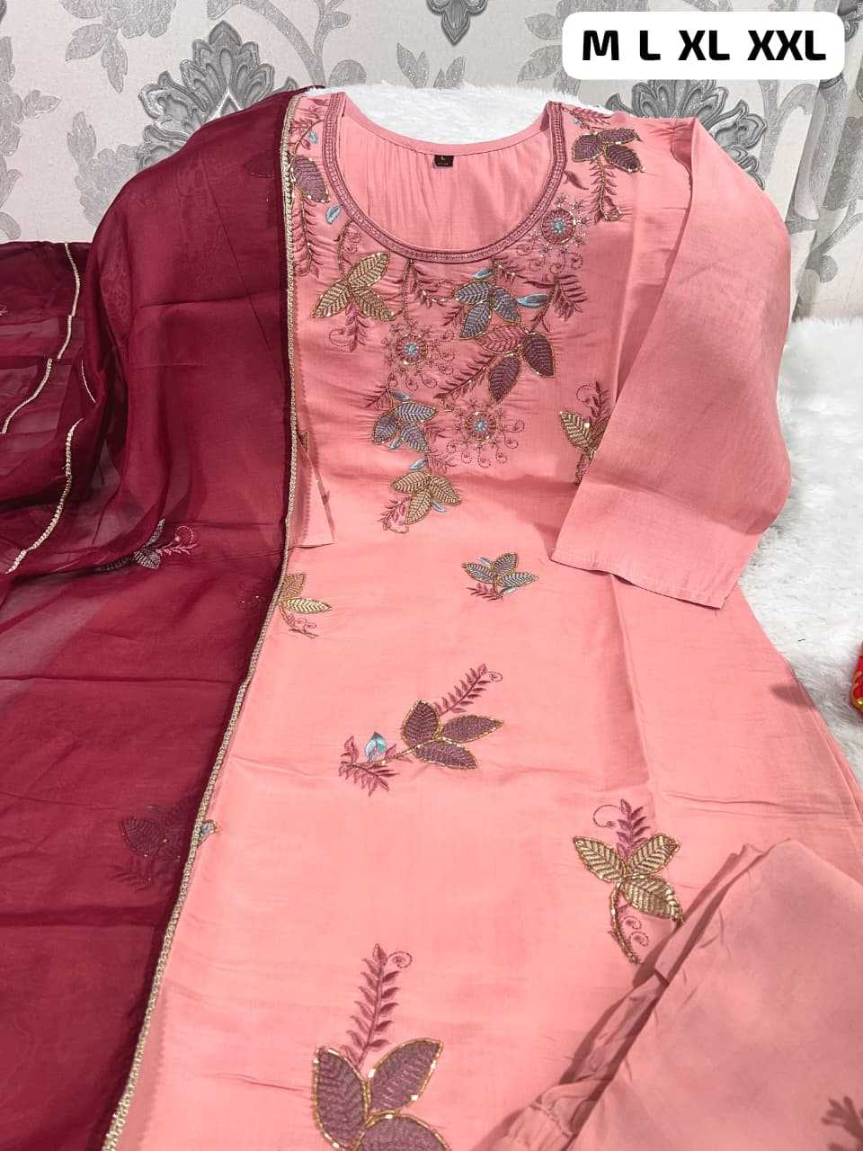 Ynf Viscose KESH594 ZUNIC Kurti Wholesale Festive Kurtis Designer Kurtis Kurti Bottom With Dupatta Manufacturer- Kapda Export