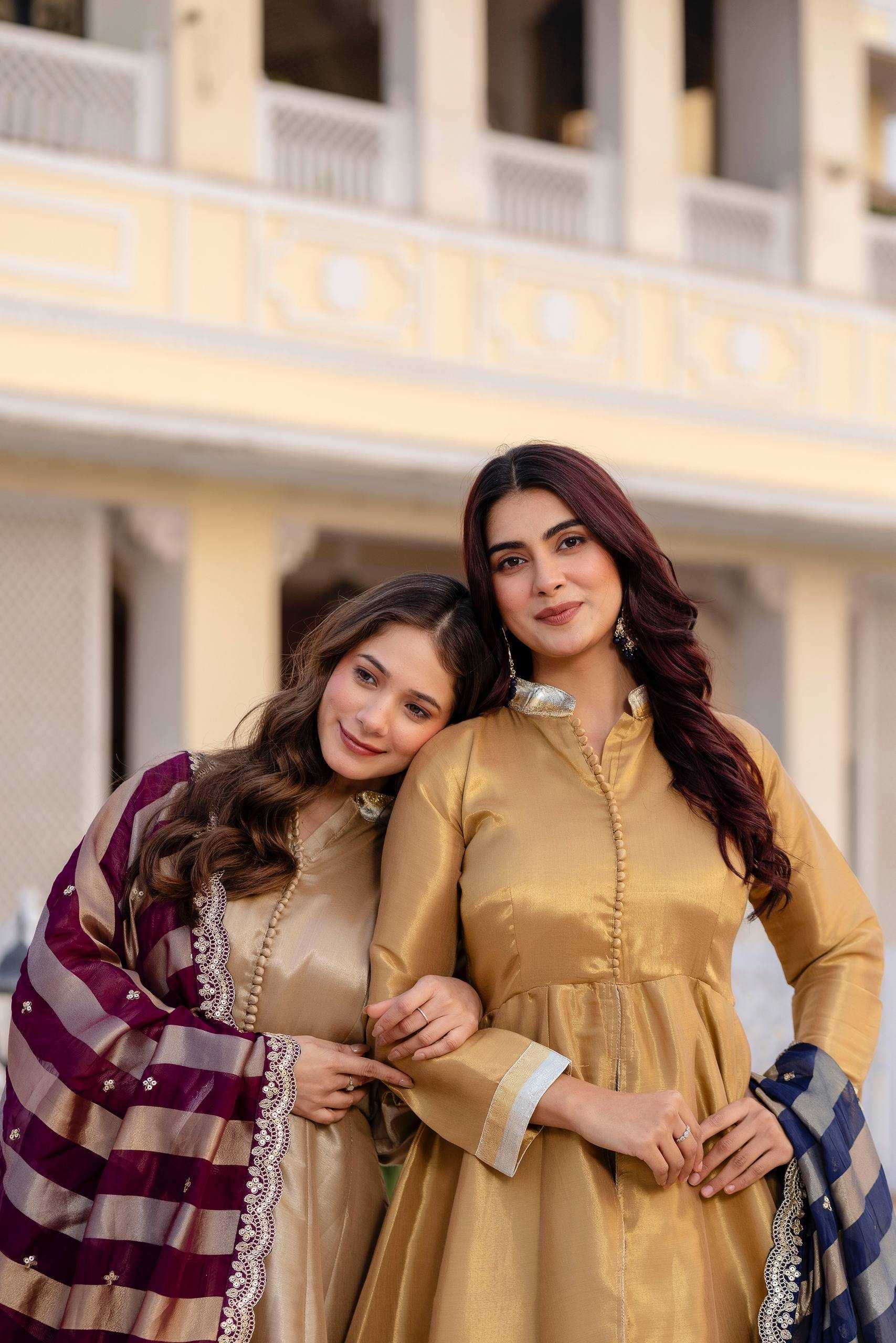 Ynf Banarasi Cotton RIN215 37 Gowns Wholesale Fancy Gowns Evening Gowns Party Wear Gowns Manufacturer- Kapda Export