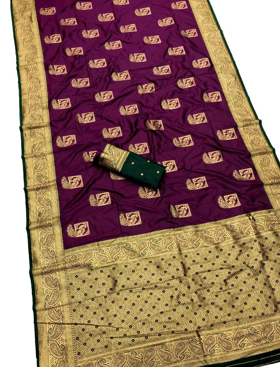 Ynf Banarasi Soft Silk KESH663 Ferrari Sarees Wholesale Designer Sarees Zari Border Sarees Golden Sarees Manufacturer- Kapda Export