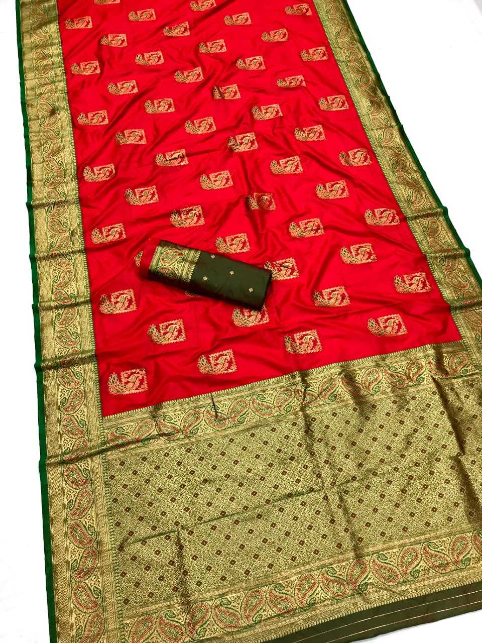 Ynf Banarasi Soft Silk KESH663 Ferrari Sarees Wholesale Designer Sarees Zari Border Sarees Golden Sarees Manufacturer- Kapda Export