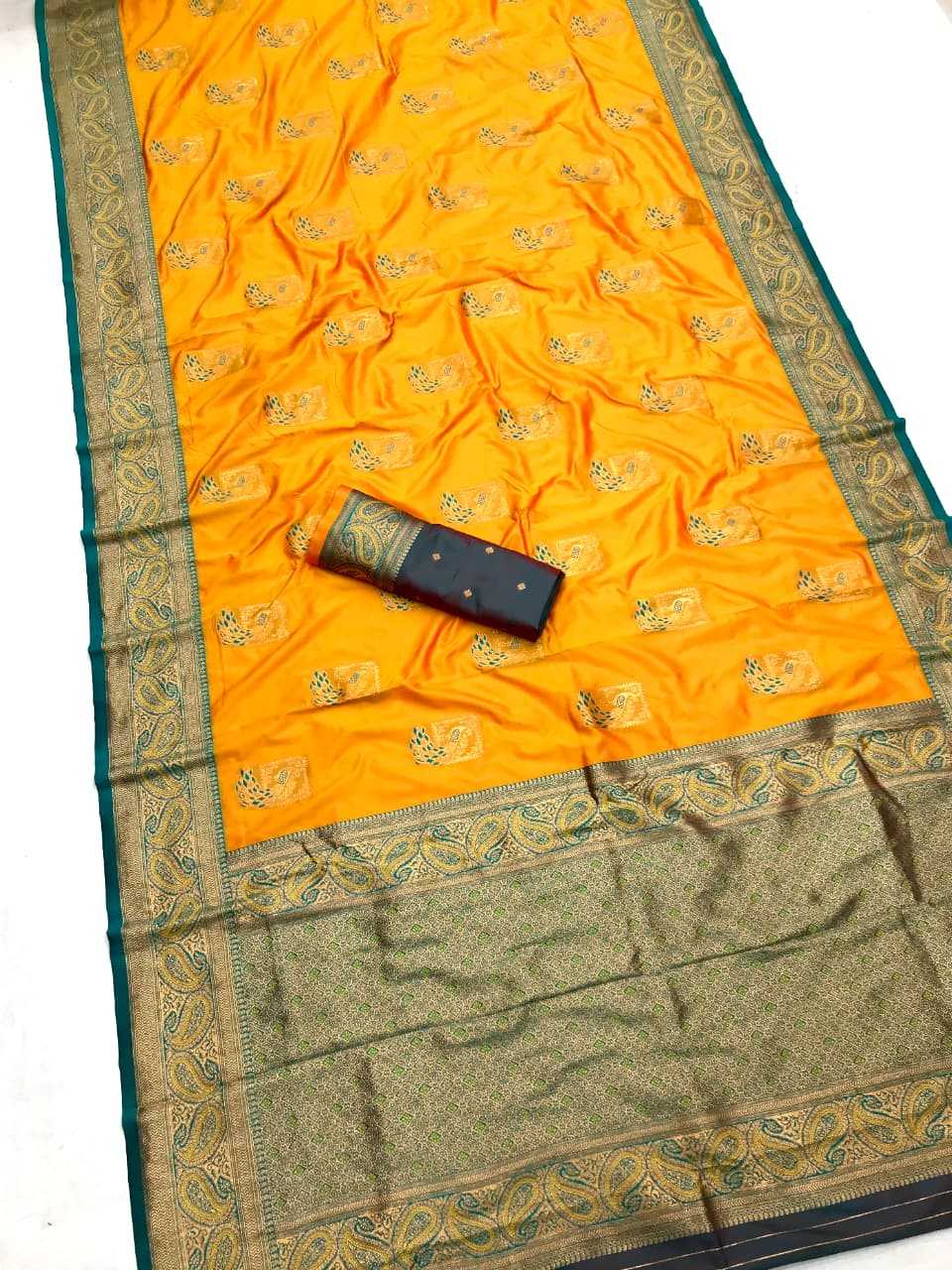 Ynf Banarasi Soft Silk KESH663 Ferrari Sarees Wholesale Designer Sarees Zari Border Sarees Golden Sarees Manufacturer- Kapda Export
