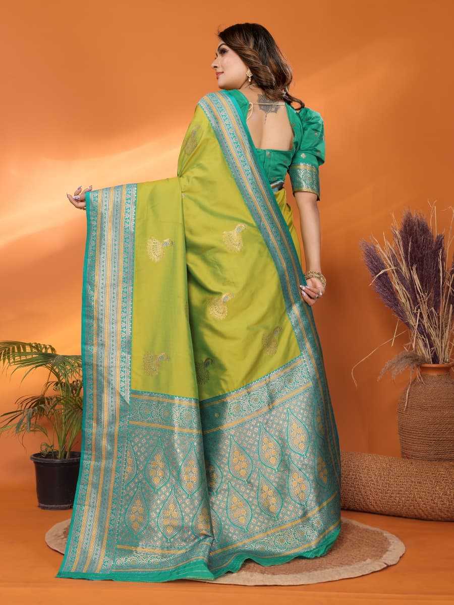 Ynf Banarasi Soft Silk KESH663 Fronx Sarees Wholesale Designer Sarees Zari Border Sarees Golden Sarees Manufacturer- Kapda Export
