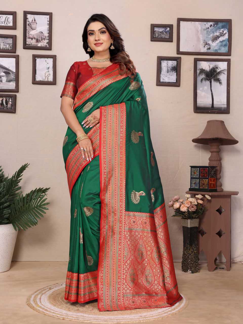 Ynf Banarasi Soft Silk KESH663 Fronx Sarees Wholesale Designer Sarees Zari Border Sarees Golden Sarees Manufacturer- Kapda Export