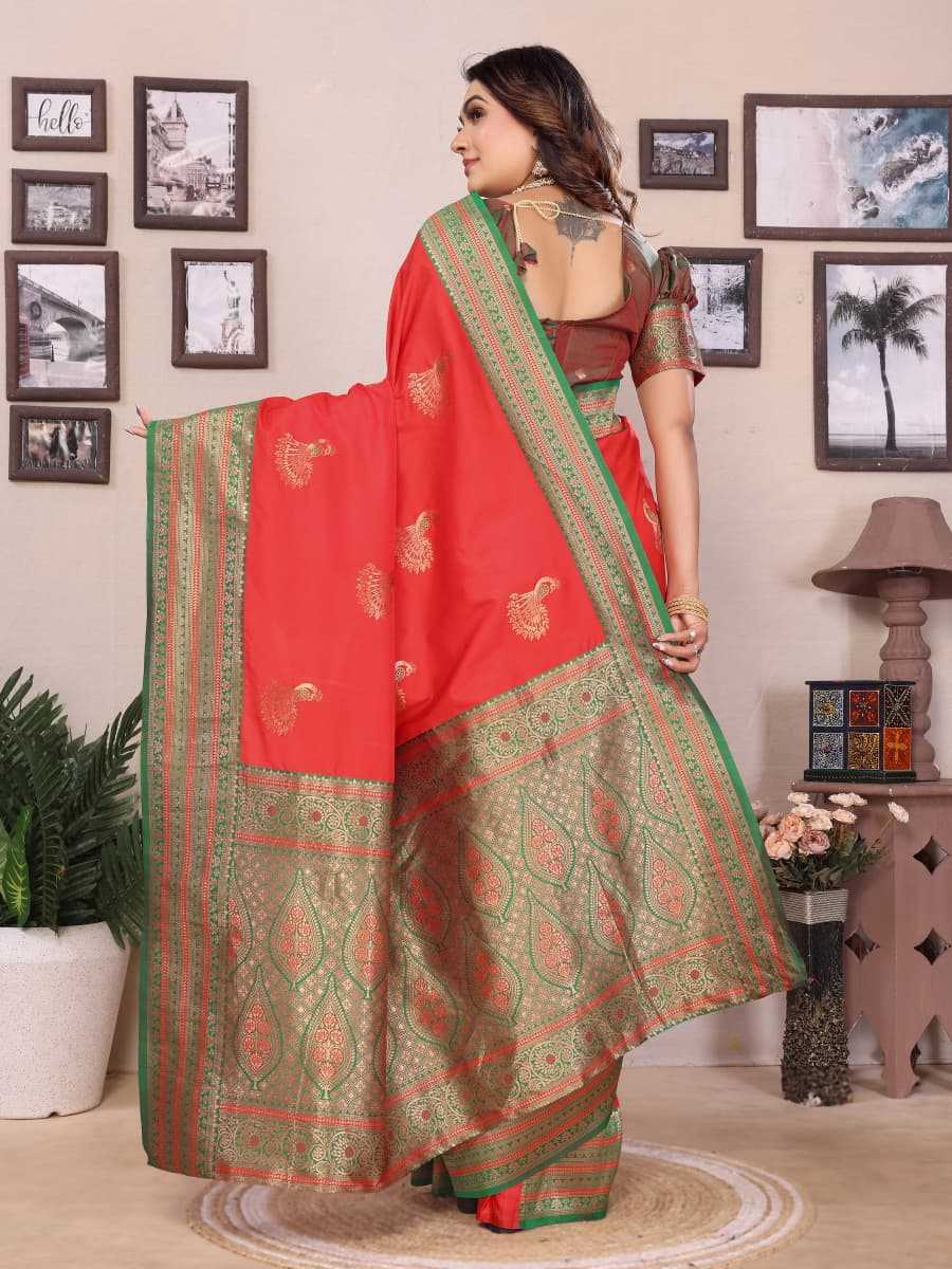 Ynf Banarasi Soft Silk KESH663 Fronx Sarees Wholesale Designer Sarees Zari Border Sarees Golden Sarees Manufacturer- Kapda Export