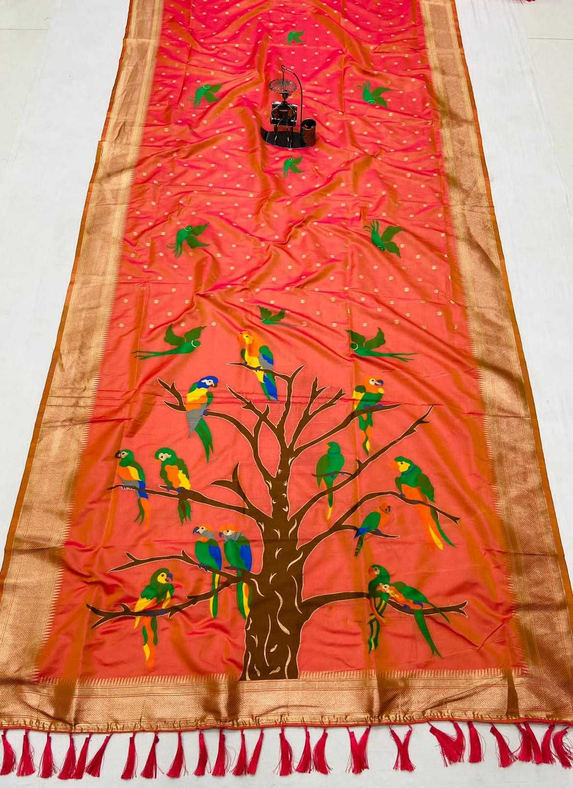 Ynf Banarasi Soft Silk KESH663 HYCROSS Sarees Wholesale Printed Sarees Zari Border Sarees Golden Sarees Manufacturer- Kapda Export