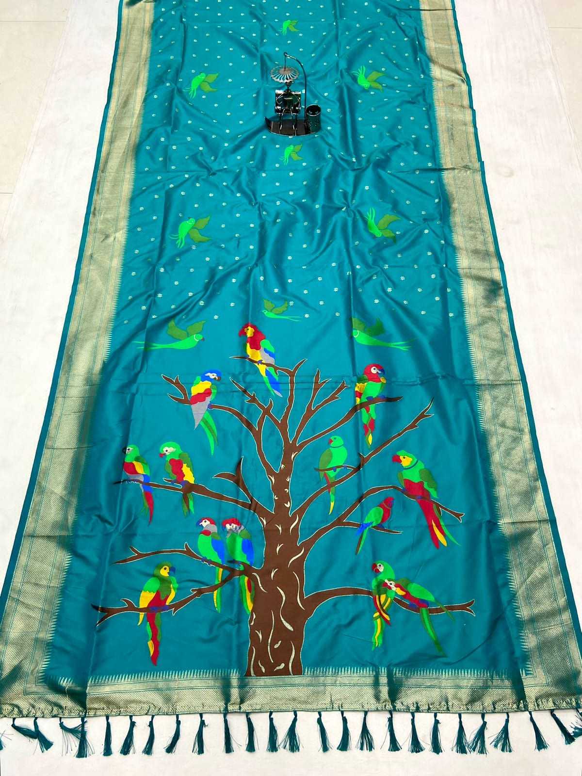 Ynf Banarasi Soft Silk KESH663 HYCROSS Sarees Wholesale Printed Sarees Zari Border Sarees Golden Sarees Manufacturer- Kapda Export