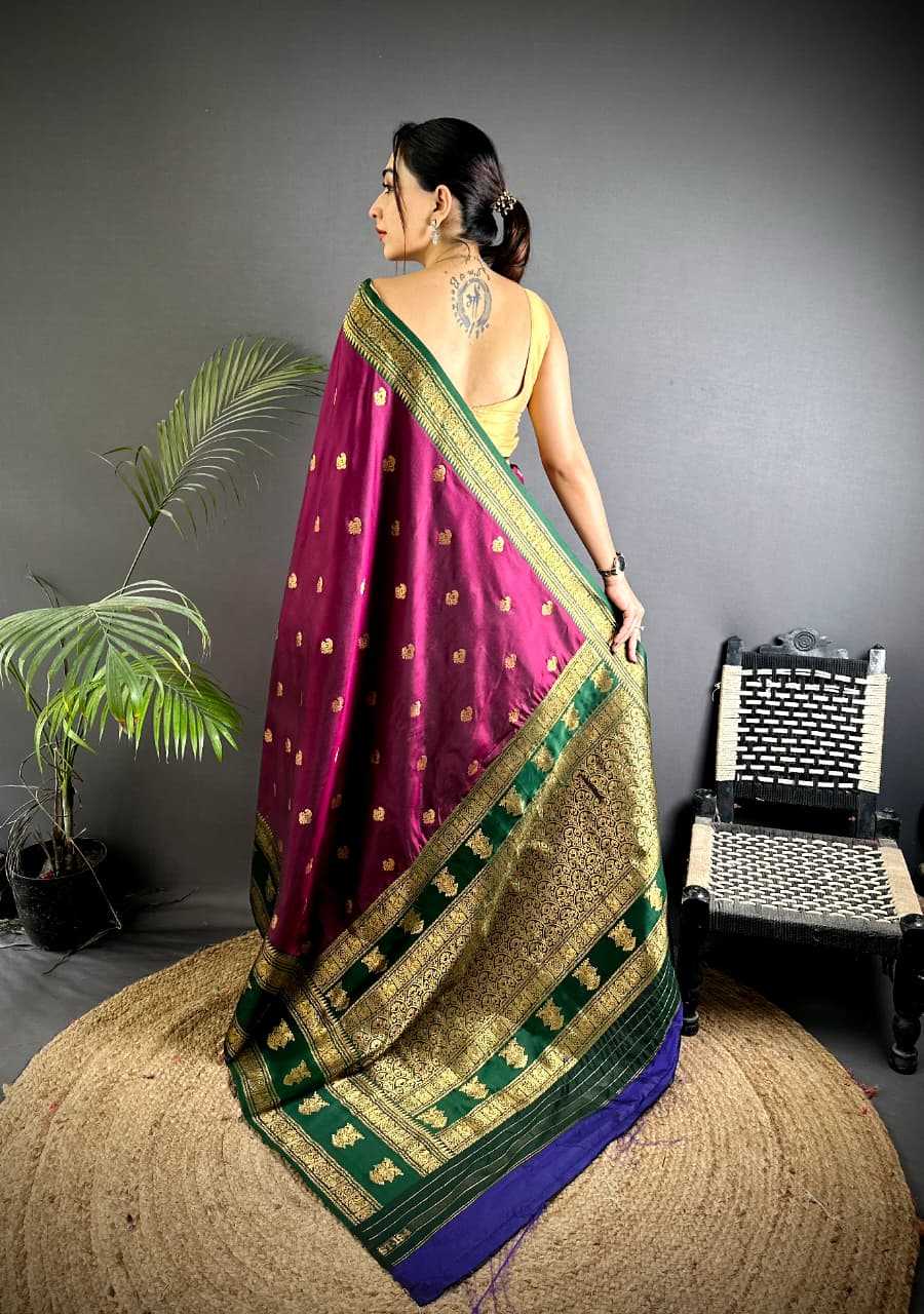 Ynf Banarasi Soft Silk KESH663 Victoris Sarees Wholesale Printed Sarees Zari Border Sarees Golden Sarees Manufacturer- Kapda Export