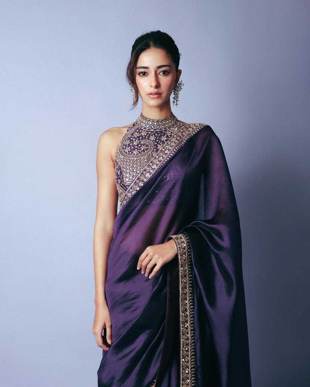 Ynf Blooming KESH485 69 Sarees Bollywood Collections Festive Collections Wholesale Designer Sarees Party Wear Sarees Ananya Pandey Collections Manufacturer- Kapda Export