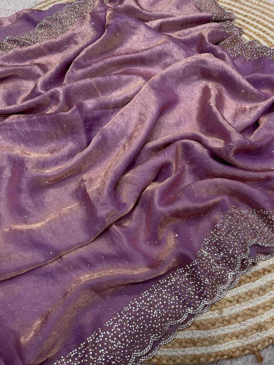 Ynf Blooming RIN230 612 Sarees Festive Collections Wholesale Swarovski Sarees Silk Sarees Sarees With Blouse Manufacturer- Kapda Export