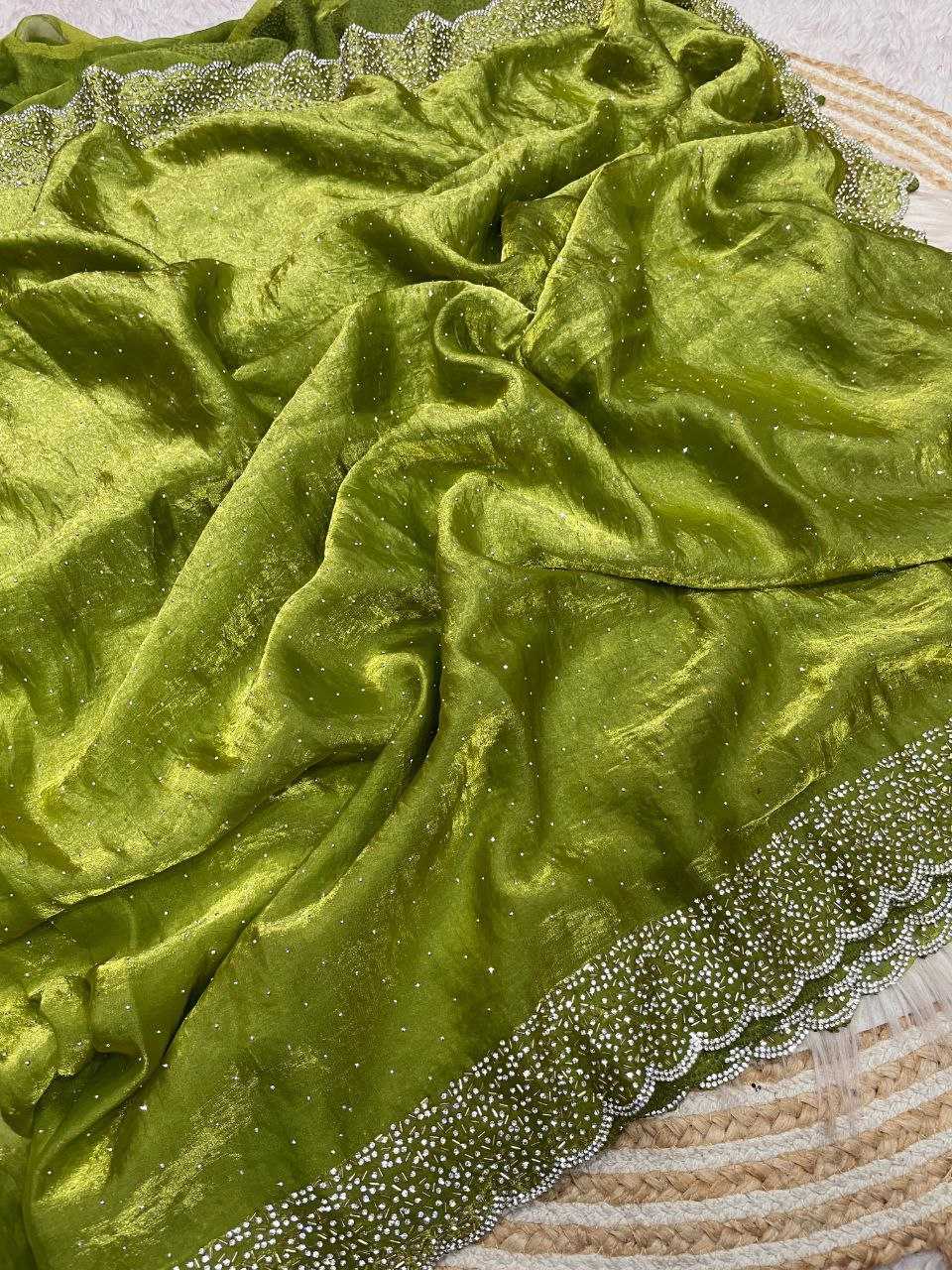 Ynf Blooming RIN230 612 Sarees Festive Collections Wholesale Swarovski Sarees Silk Sarees Sarees With Blouse Manufacturer- Kapda Export