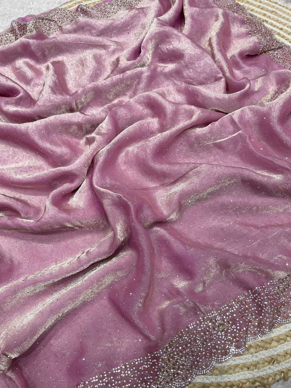 Ynf Blooming RIN230 612 Sarees Festive Collections Wholesale Swarovski Sarees Silk Sarees Sarees With Blouse Manufacturer- Kapda Export