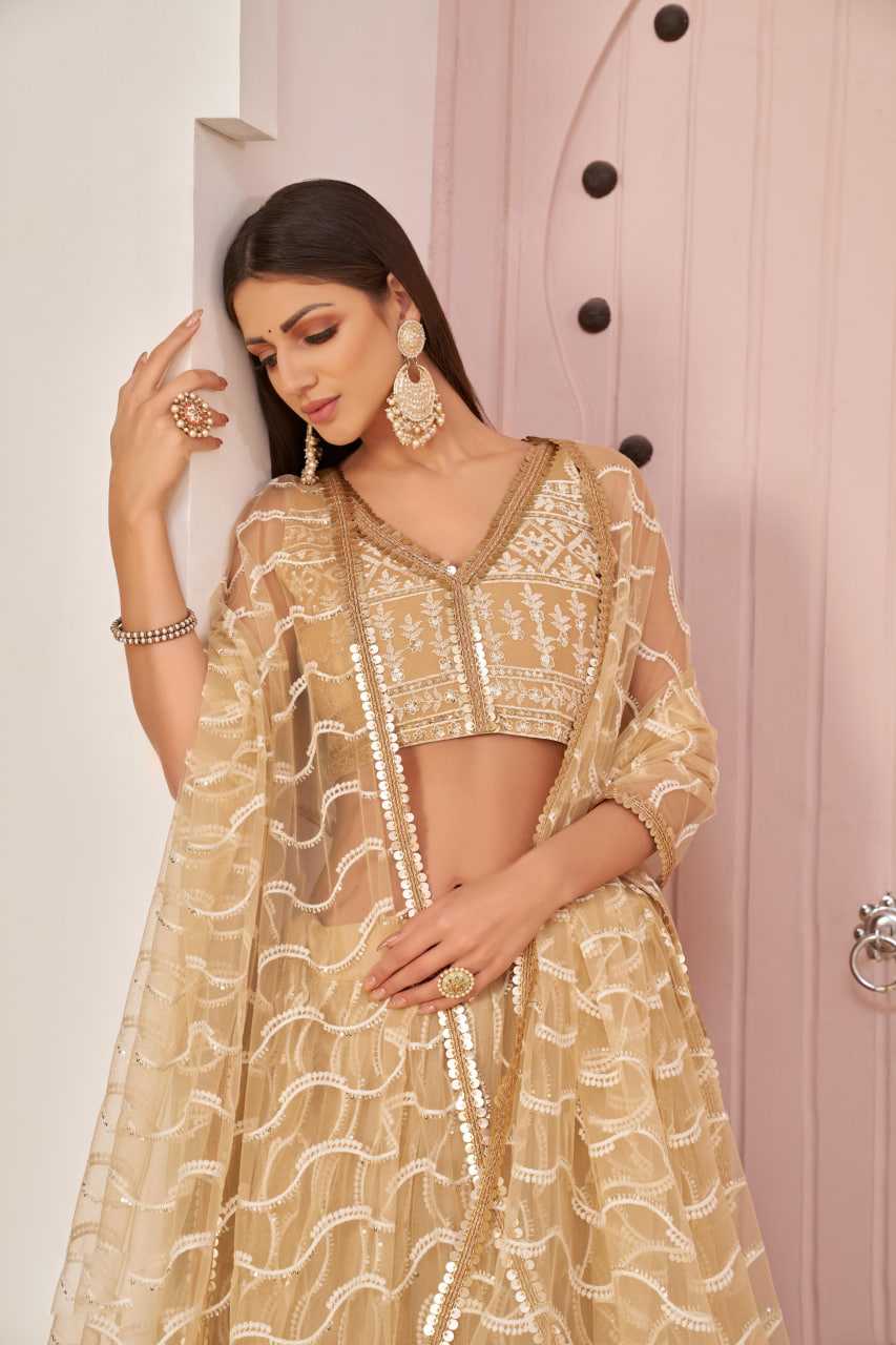 Ynf Butterfly Net KESH648 1191 Lehengas Wedding Collections Wholesale Embroidered Lehenga Net Lehenga Choli Zari Work Lehenga Manufacturer- Kapda Export