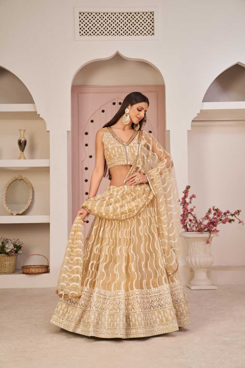 Ynf Butterfly Net KESH648 1191 Lehengas Wedding Collections Wholesale Embroidered Lehenga Net Lehenga Choli Zari Work Lehenga Manufacturer- Kapda Export