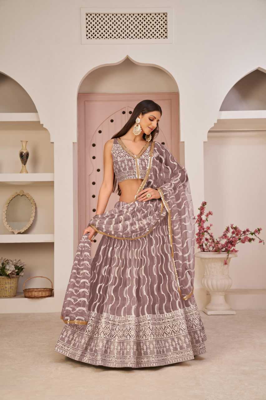 Ynf Butterfly Net KESH648 1191 Lehengas Wedding Collections Wholesale Embroidered Lehenga Net Lehenga Choli Zari Work Lehenga Manufacturer- Kapda Export