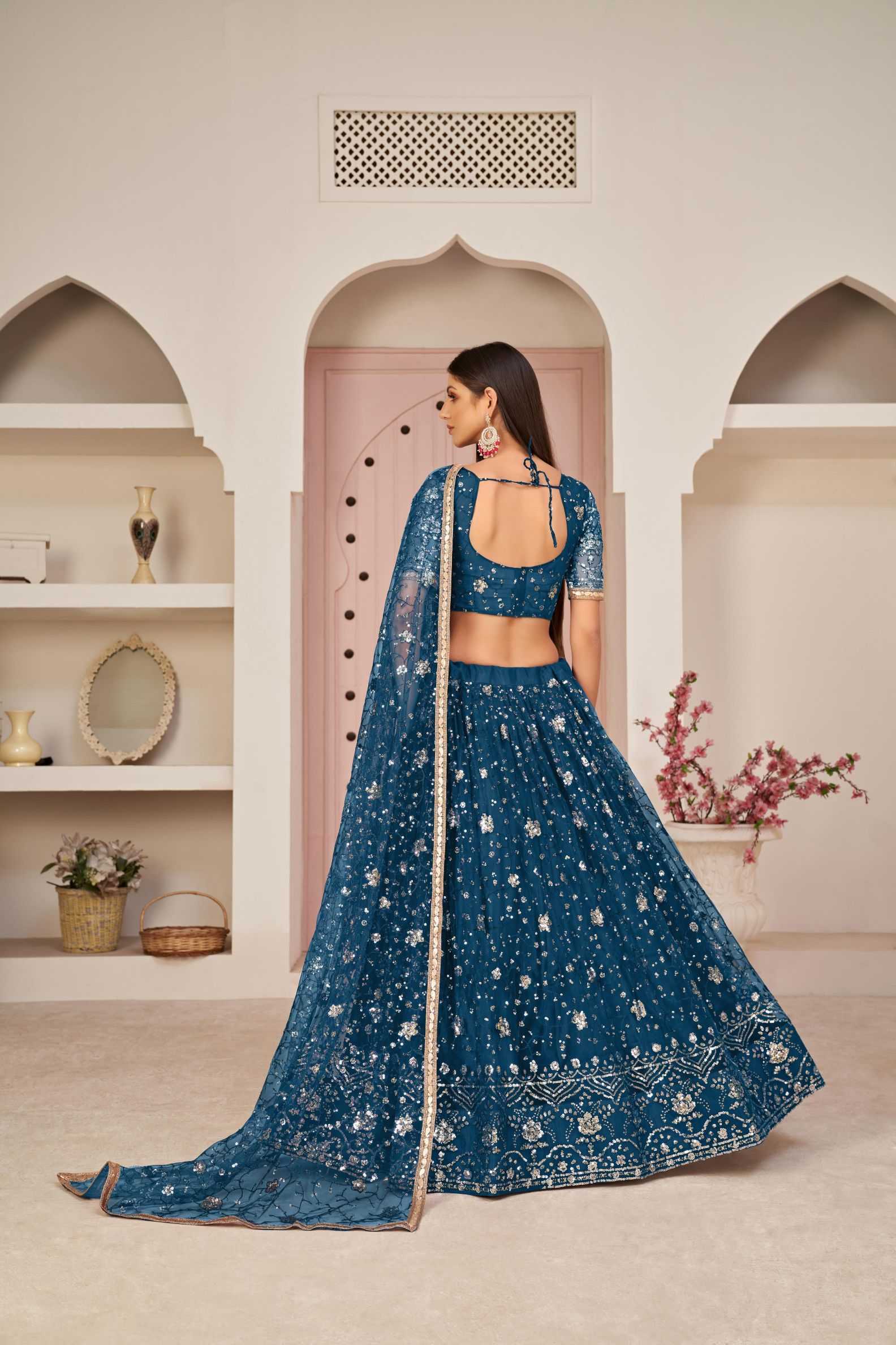 Ynf Butterfly Net KESH648 1193 Lehengas Wedding Collections Wholesale Net Lehenga Choli Designer Lehenga Choli Wedding Outfits Manufacturer- Kapda Export