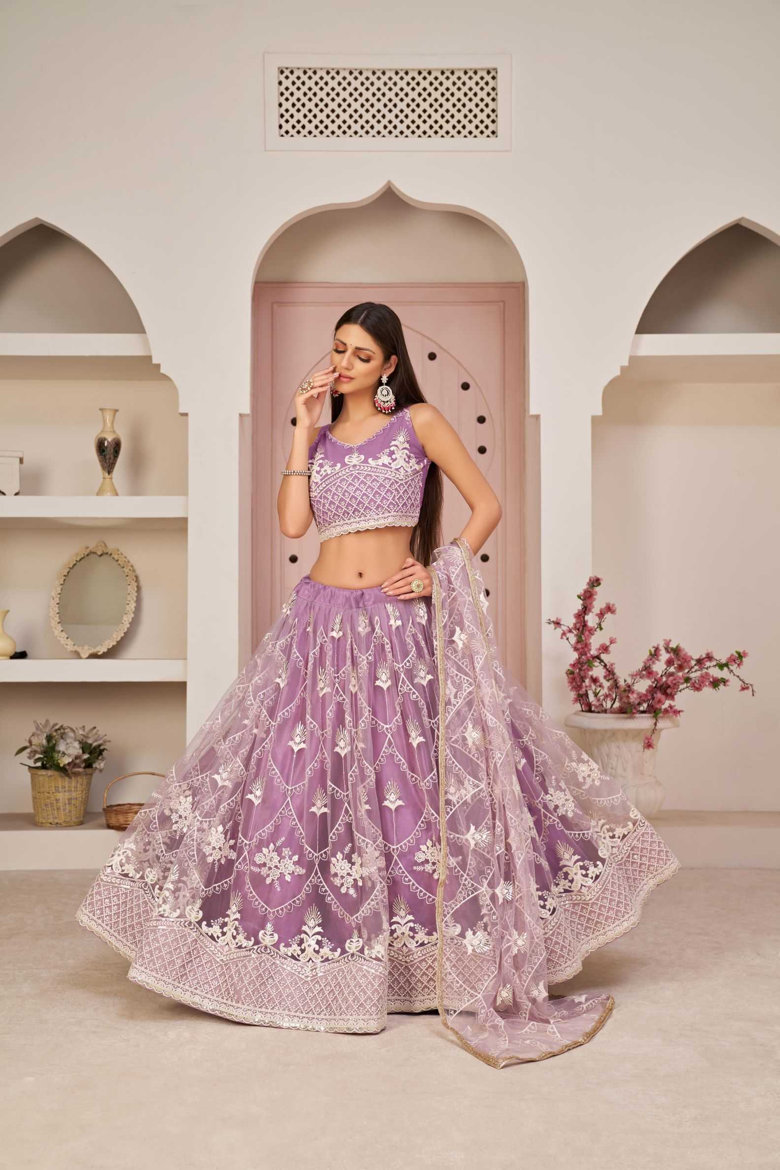Ynf Butterfly Net KESH648 1193 Lehengas Wedding Collections Wholesale Net Lehenga Choli Designer Lehenga Choli Wedding Outfits Manufacturer- Kapda Export