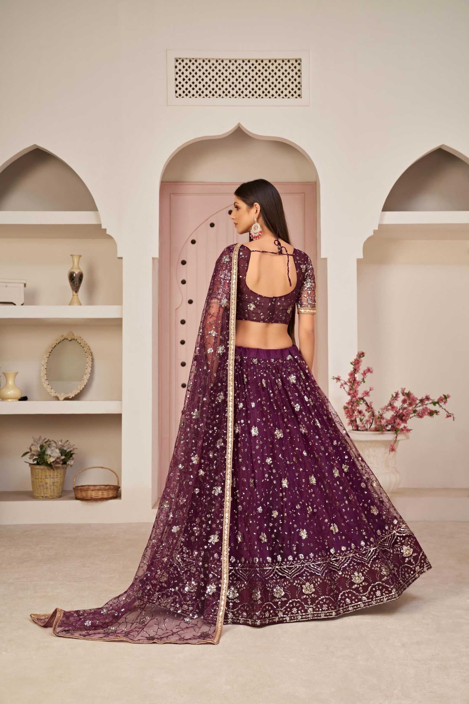 Ynf Butterfly Net KESH648 1193 Lehengas Wedding Collections Wholesale Net Lehenga Choli Designer Lehenga Choli Wedding Outfits Manufacturer- Kapda Export