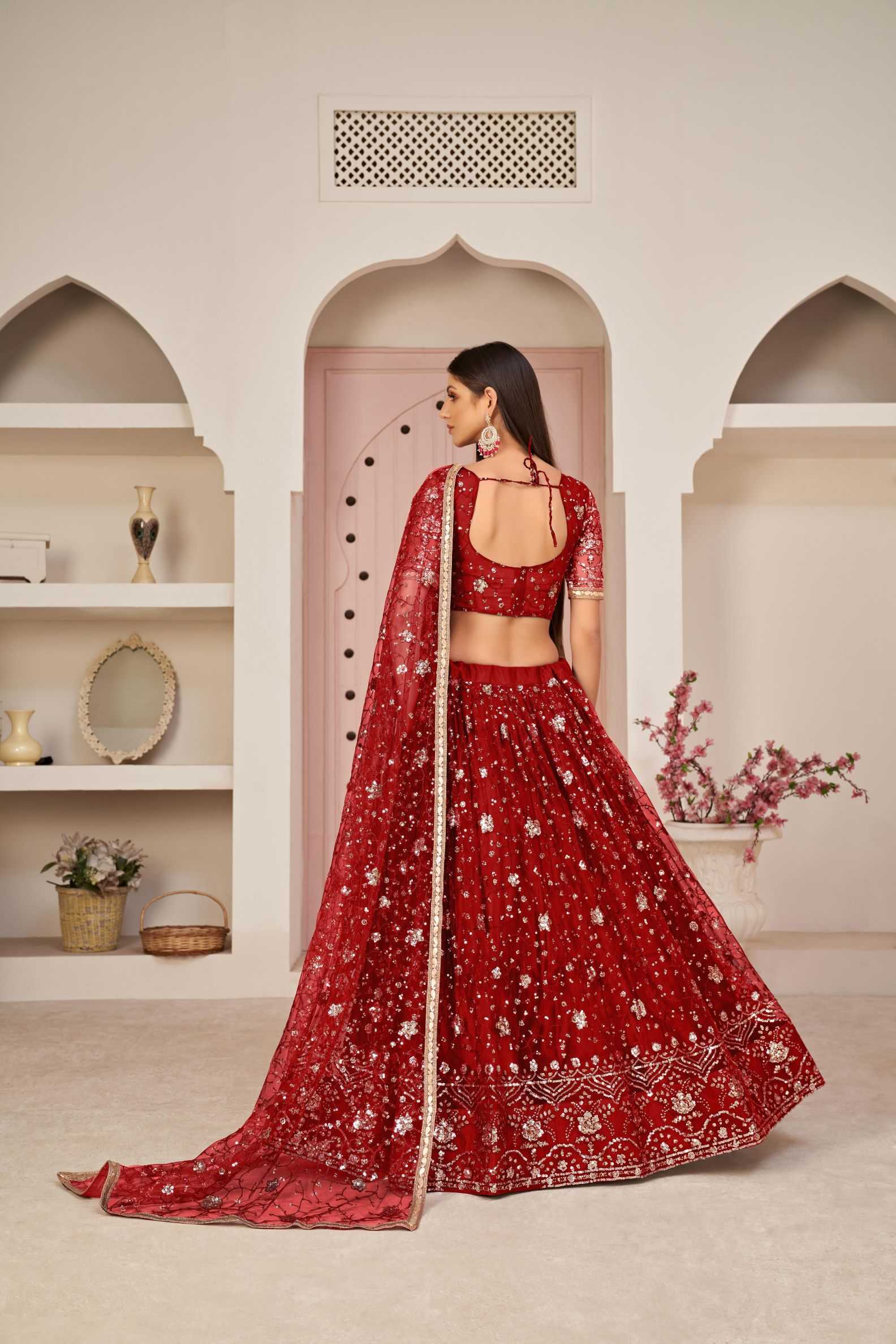 Ynf Butterfly Net KESH648 1193 Lehengas Wedding Collections Wholesale Net Lehenga Choli Designer Lehenga Choli Wedding Outfits Manufacturer- Kapda Export