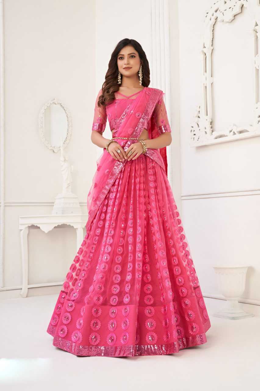 Ynf Butterfly Net KESH648 1198 Lehengas Wedding Collections Wholesale Designer Lehenga Net Lehenga Choli Lehenga With Blouse Manufacturer- Kapda Export