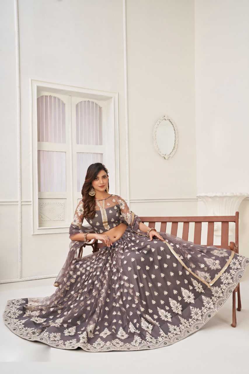 Ynf Butterfly Net KESH648 1198 Lehengas Wedding Collections Wholesale Designer Lehenga Net Lehenga Choli Lehenga With Blouse Manufacturer- Kapda Export
