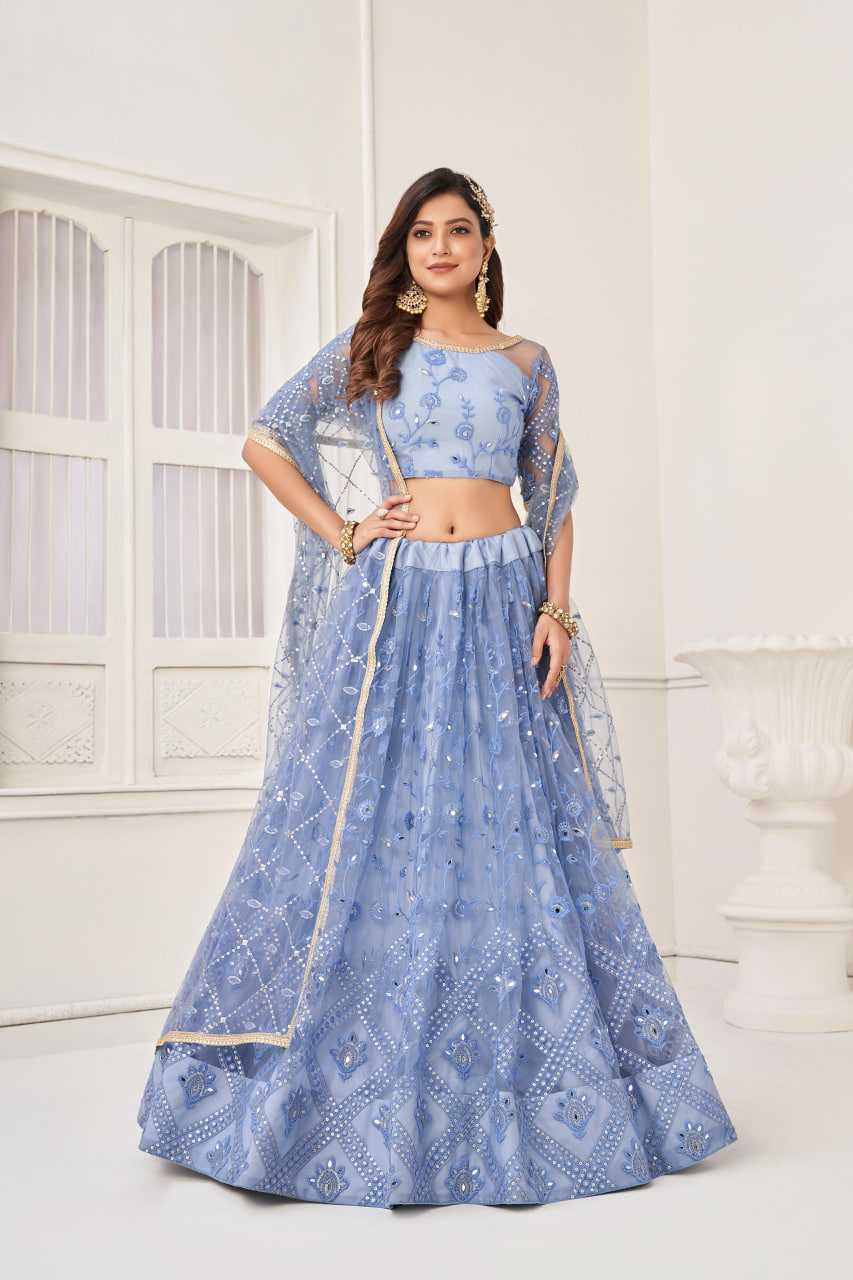 Ynf Butterfly Net KESH648 1198 Lehengas Wedding Collections Wholesale Designer Lehenga Net Lehenga Choli Lehenga With Blouse Manufacturer- Kapda Export