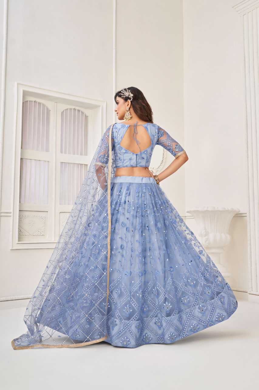Ynf Butterfly Net KESH648 1198 Lehengas Wedding Collections Wholesale Designer Lehenga Net Lehenga Choli Lehenga With Blouse Manufacturer- Kapda Export