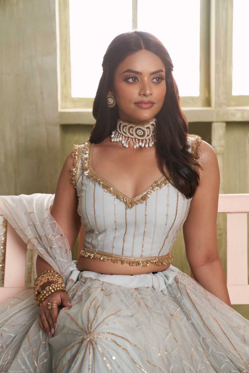 Ynf Butterfly Net KESH648 1204 Lehengas Wedding Collections Wholesale Designer Lehenga Net Lehenga Choli Lehenga With Blouse Manufacturer- Kapda Export