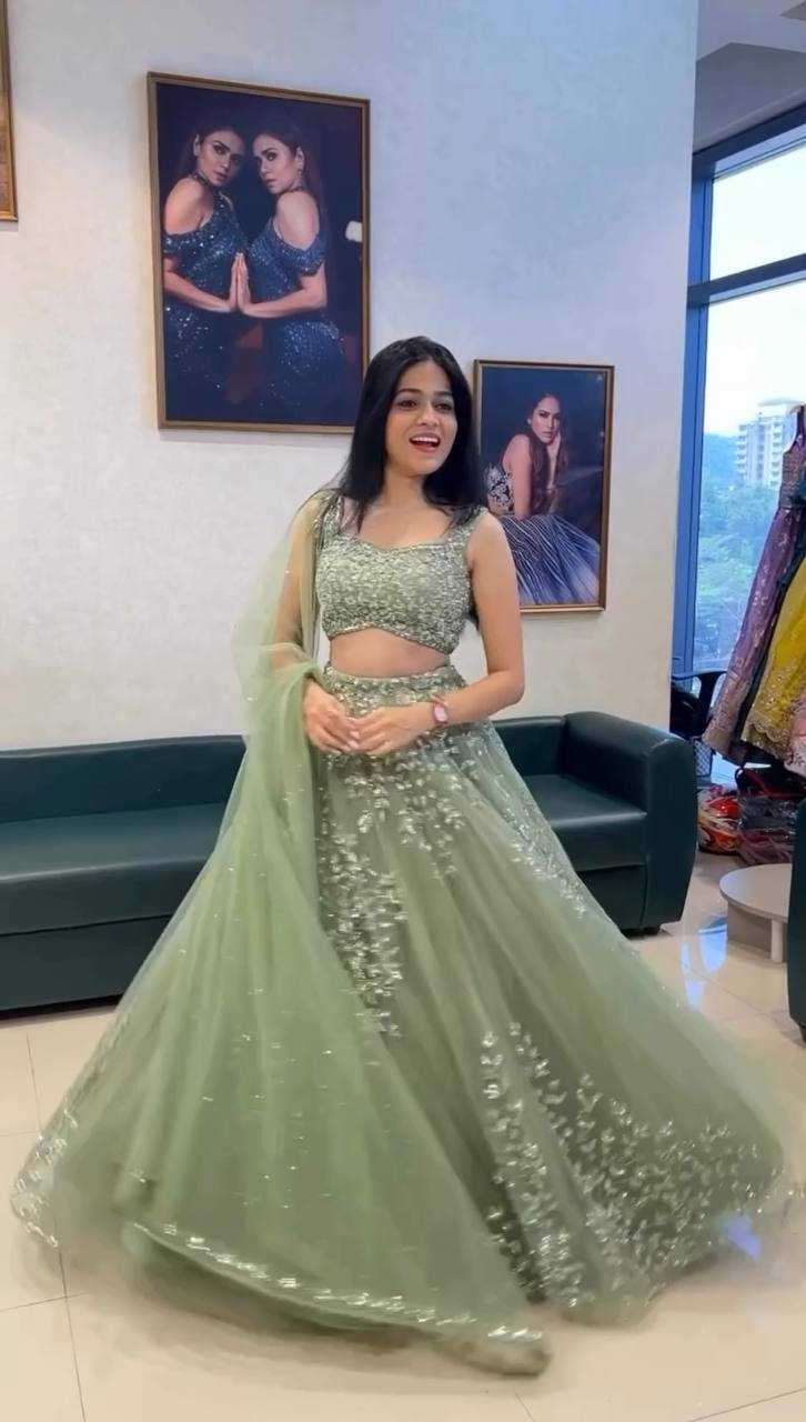 Ynf Butterfly Net RIN162 391 Lehengas Wholesale Wedding Lehenga Net Lehenga Choli Designer Lehenga Choli Manufacturer- Kapda Export