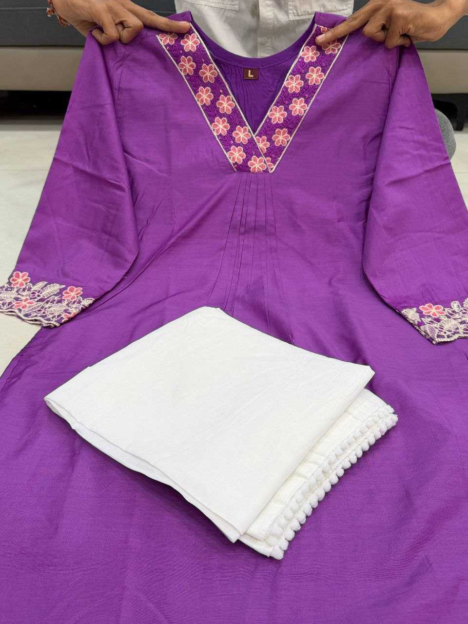 Ynf Chanderi Silk KESH640 1298 Suits & Dresses Wholesale Palazzo Suit Chanderi Suit Ethnic Dresses Manufacturer- Kapda Export